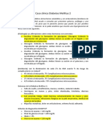 Caso clínico Diabetes Mellitus 2