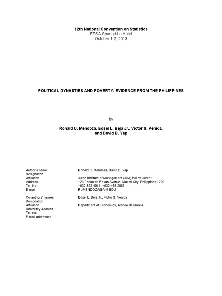 political-dynasties-and-poverty-in-the-philippines-an-empirical