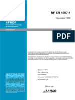 NF EN 1097-1 (novembre 1996) - Essais pour déterminer les caractéristiques des granulats - Partie 1, Détermination de la résistance à l'usure