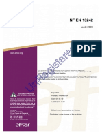 NF EN 13242 Granulats Traités Aux Liants