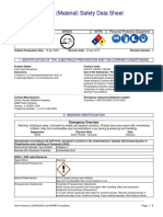 Citric Acid Safety Data Sheet Summary