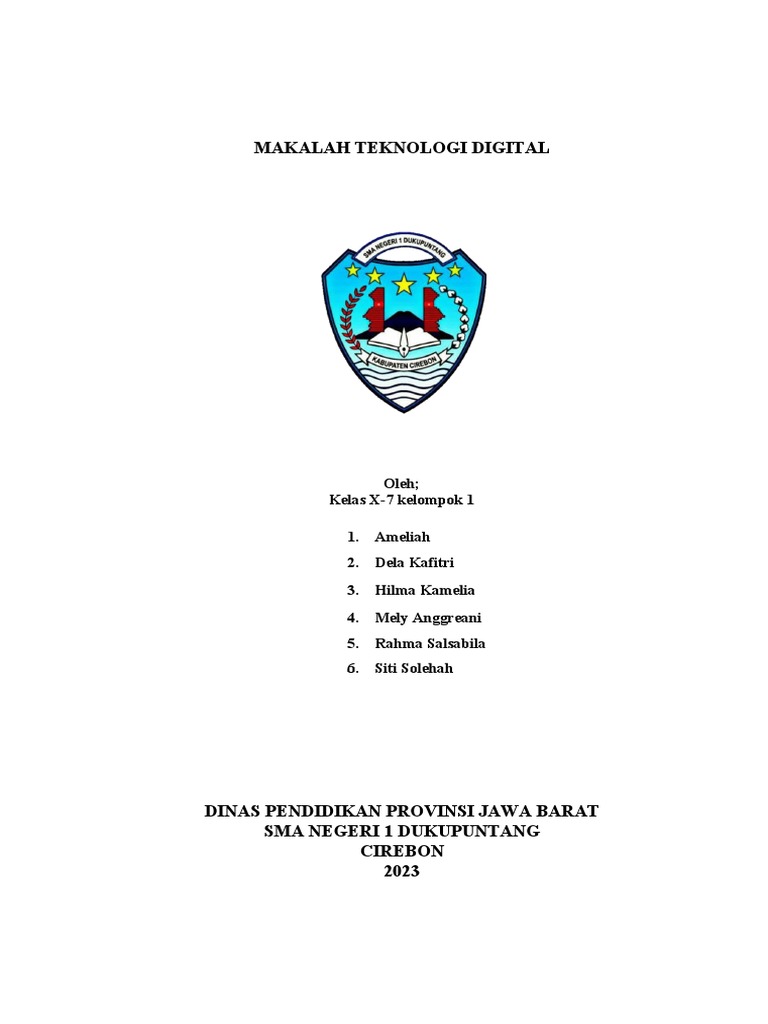 Makalah Teknologi Digital | PDF