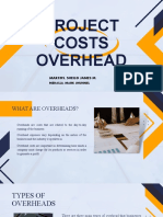 Project Costs Overhead