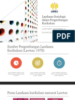 Landasan Sosiologis Dalam Pengembangan Kurikulum - LUTHFIANTI PDF