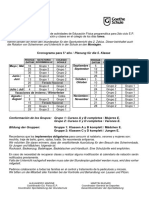 Cronograma Natacion 5º 2022 - Stundenplan Schwimmen 5. Klasse 2022 PDF