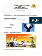 Ética y Valores Semana 8 Grado Tercero PDF