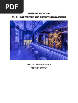 Bar-Business-Plan