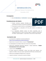 Información Util Suplencias Equipos Socioeducativos - 2022 PDF