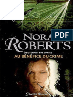 Au Benefice Du Crime - Nora Roberts