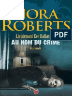 Au Nom Du Crime - Nora Roberts