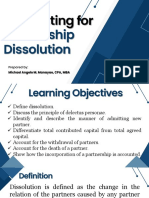Module 3 - Partnership Dissolution PDF