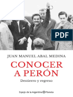Juan Manuel Abal Medina - Conocer A Perón-Planeta Argentina (2022) PDF