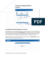 Cara Setting dan Konfigurasi PRN 3001