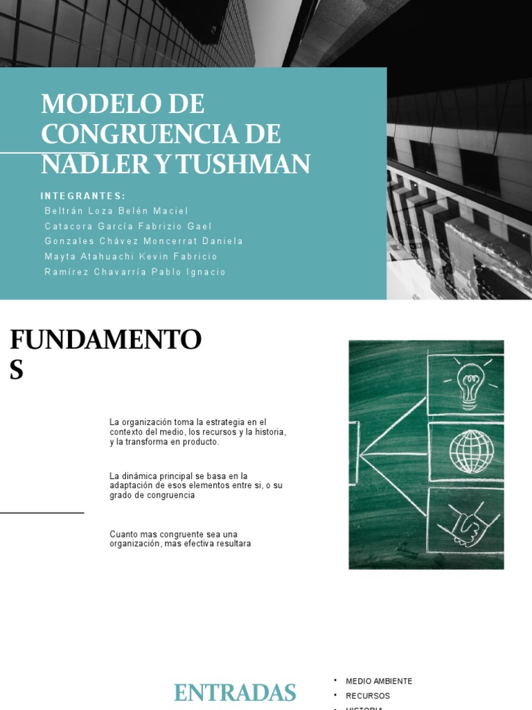 Modelo de Congruencia Nadler-Tushman | PDF | Business