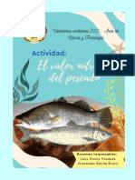 Actividad - El Valor Nutritivo Del Pescado