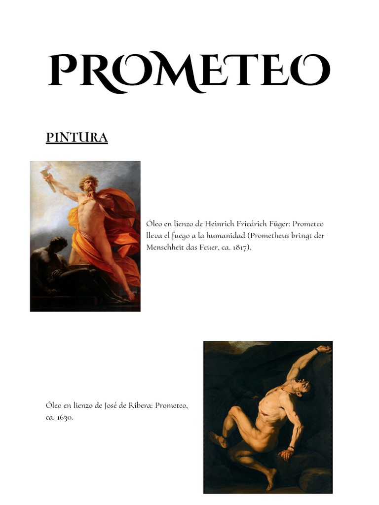 Prometeo: Arte y Cultura en la Historia | PDF