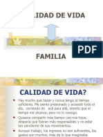 Calidad de Vida y Familia