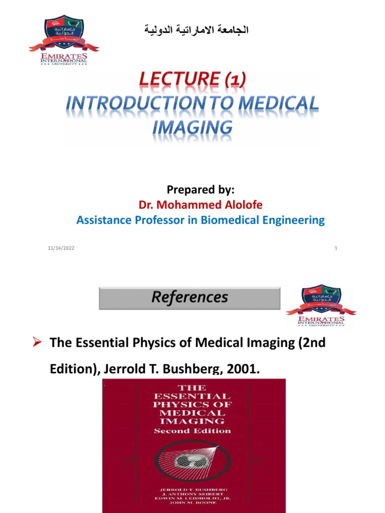 Introduction to Medical Imaging Physics | PDF | Medical Imaging ...