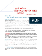 MỘT SỐ KHÁI NIỆM CƠ BẢN TRONG TRUYỀN NHIỆT - QT TN và TK-HK2-2021-2022 PDF