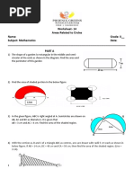 Area Related To Circles