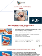 Maxilares e Insumos - Simulacion Dental - Clinica 2023