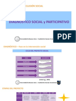 Clase 11 - DIAGNÓSTICO SOCIAL Y PARTICIPATIVO