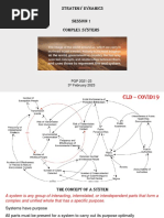 Session 1 - Complex Systems