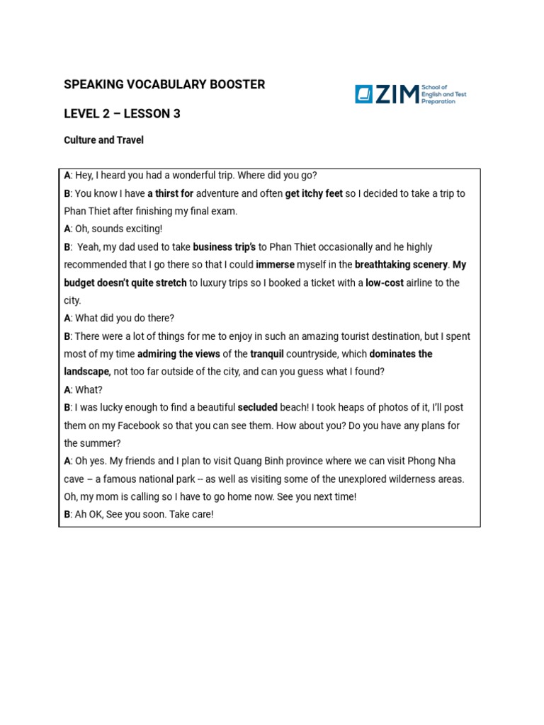Level 2 Lesson 3 PDF