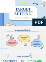 Target Setting