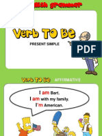 Verb To Be PPT Flashcards Fun Activities Games Grammar Guides Pic - 46788 PDF