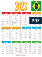 Calendario 2023 Brasil