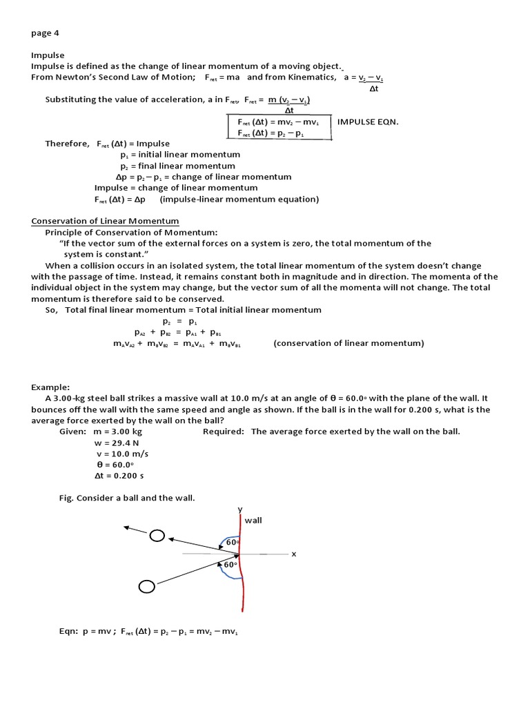 Physics 2 pdf momentum collision
