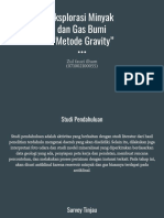 Eksplorasi Minyak Dan Gas Bumi "Metode Gravity" PDF