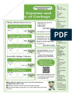 Higashiosaka Garbage Collection Guide