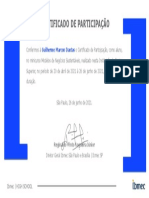 Certificado Negocio Sustentavel PDF