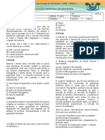 Avaliação de Geografia Do 7º Ano - 2º Bimestre-2021