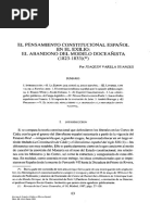 VARELA SUANZES-CARPEGNA, Joaquín - El Pensamiento Constitucional Español en El Exilio PDF
