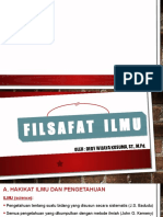 Filsafat & Substansi Ilmu - Dedy