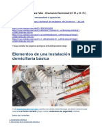 Elementos de Una Instalación Eléctrica Domiciliaria Básica 01