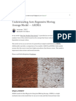 Understanding Auto Regressive Moving Average Model - ARIMA - by Farhad Malik - FinTechExplained - Medium