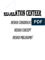 Recreation Center Design Guide