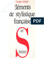 MoliniE G Elements de Stylistique Francaise PDF