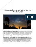 Le Secret Pour Un Style de Vie Dadoration PDF