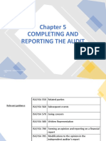 Completing and Reporting the Audit