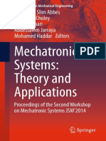 Mechatronic Systems - Theory and Applications - Proceedings of The Second Workshop On Mechatronic Systems JSM'2014 (PDFDrive)