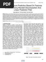 Epileptic Seizure Prediction Based On Features Extracted Using Wavelet Decomposition and Linear Prediction Filter