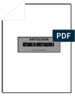 Antologia Met. de Invest II