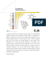 Energia en El Mundo