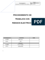 P-PR-31 Trabajos Con Riesgos Electricos