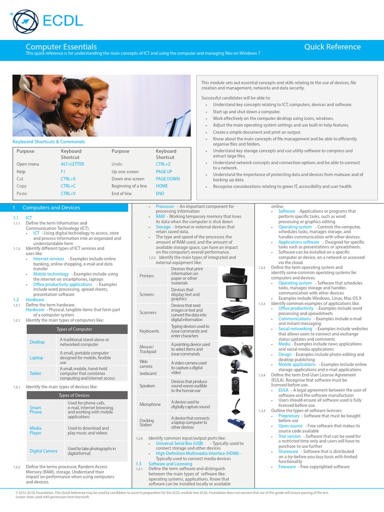 Computer Essentials Guide PDF | PDF | Operating System | Window (Computing)